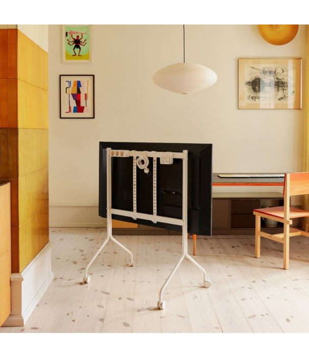 Pedestal Pedestal Moon Rollin' TV stand