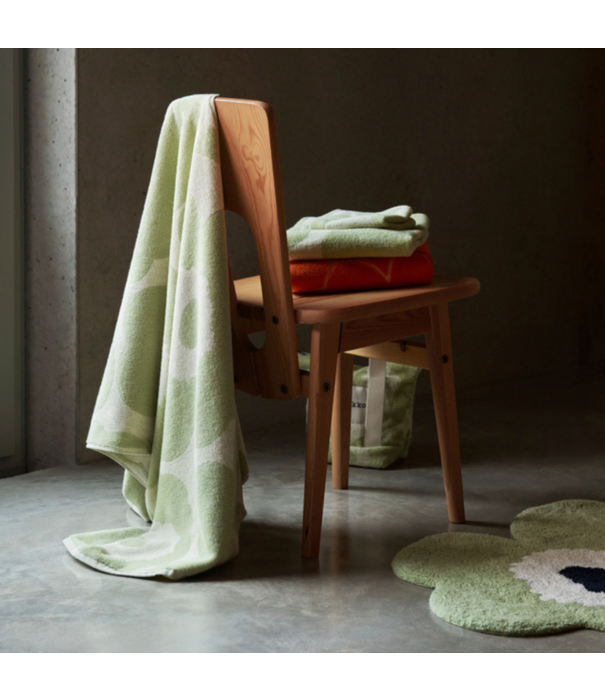 Marimekko Unikko Bath Mat charcoal