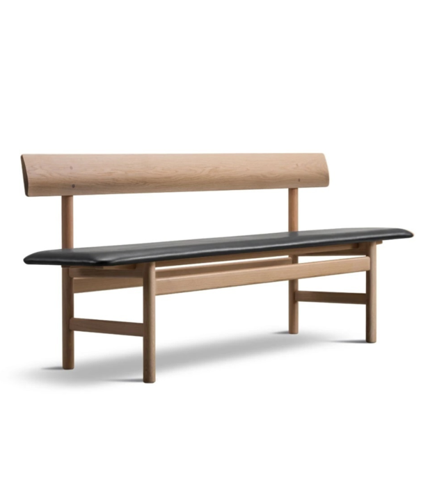 Fredericia  Fredericia Model 3171 The Mogensen Bench, seat upholstered