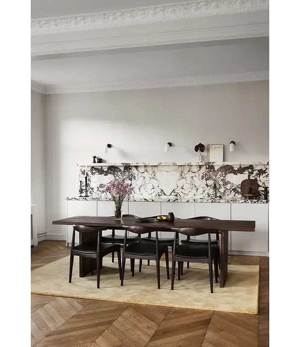 Layered  Layered Classic Solid Wol Vloerkleed Harvest Yellow