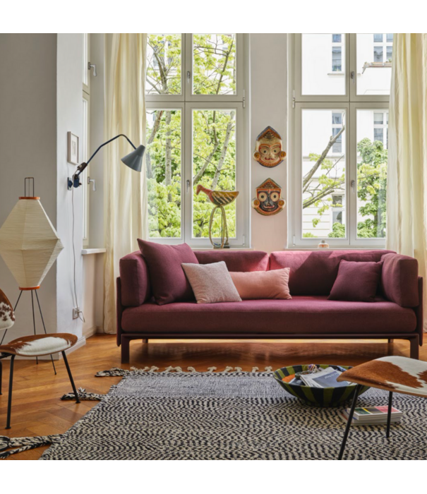 Vitra  Vitra Anagram Chaise Longue,  Hola pearl / chalk base