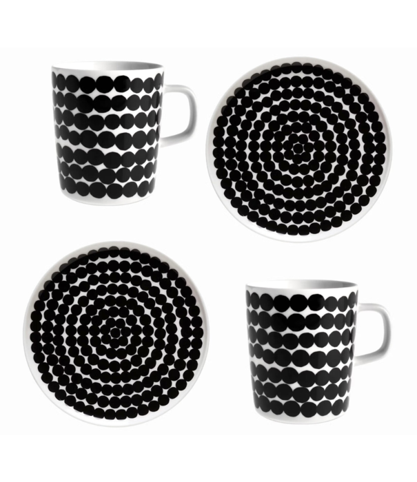 Marimekko Marimekko Räsymatto Ontbijtset 4 stuks