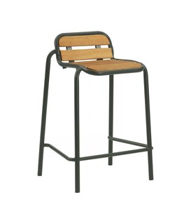 Vig Low Barstool Wood 65cm