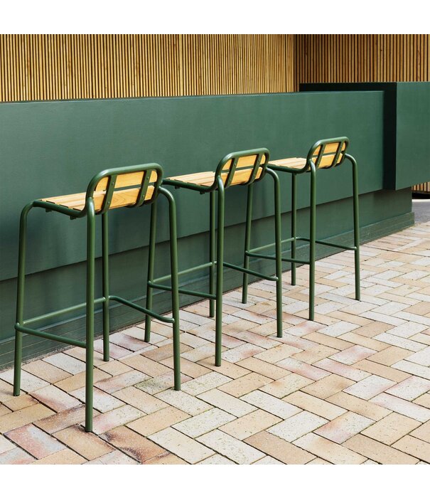 Normann Copenhagen  Vig High Barstool Wood