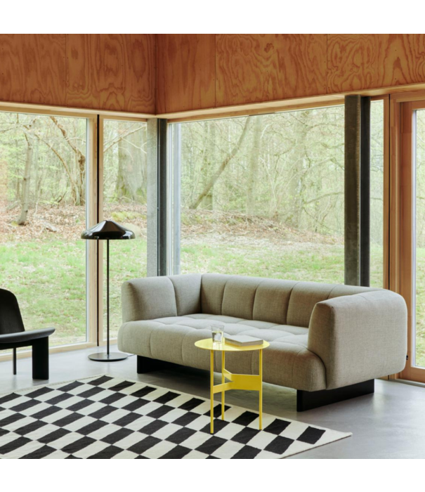 Hay  Hay Quilton Lift 2 Seater Volume 30, walnut base