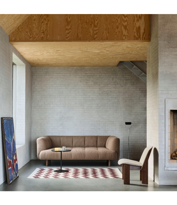 Hay  Hay Quilton Lift 2 Seater Volume 30, walnut base