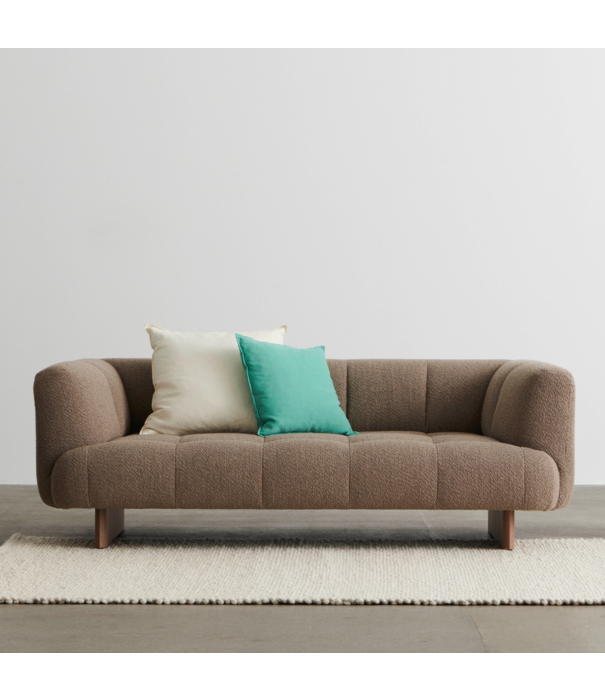 Hay  Hay Quilton Lift 2 Seater Volume 30, walnut base