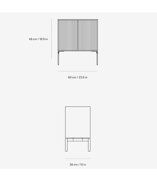 Vipp  Vipp 675  Kast H2 eiken