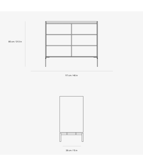 Vipp  Vipp H3 Cabinet marble 120