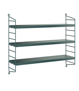 String Pocket Cabinet tegnérgrön