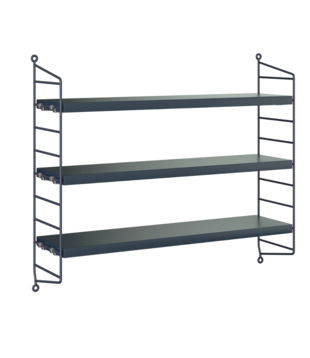 String Pocket Wandkast nybroblå