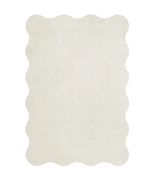 Scallop Vloerkleed Bone White