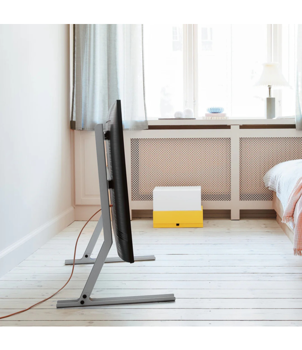 Pedestal Bendy Low TV Standaard charcoal