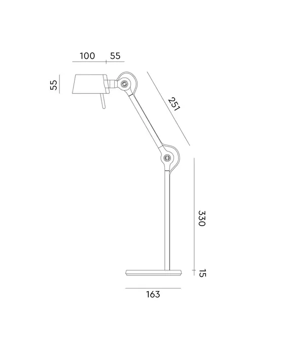 Tonone  Tonone bolt10 desk black cords