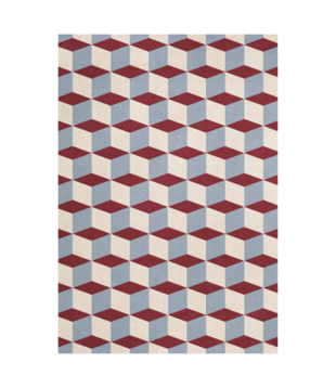 Layered Illusion Vloerkleed Mulberry Sky