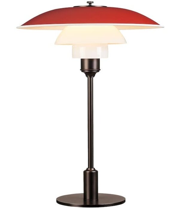 Louis Poulsen  Louis Poulsen PH 3,5-2,5 Table Lamp Red