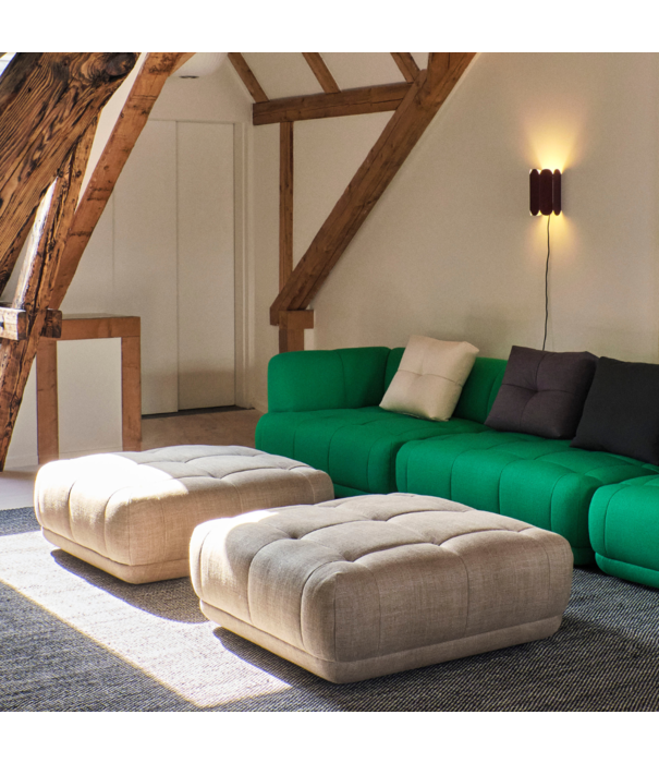 Hay  Hay Quilton Kussen  stof Dot 1682 bianco-nero