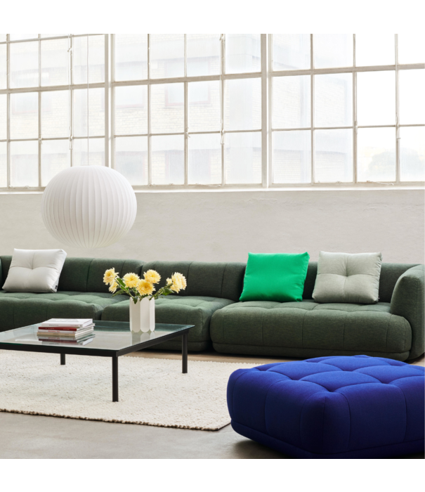 Hay  Quilton Kussen  stof Dot 1682 bianco-nero