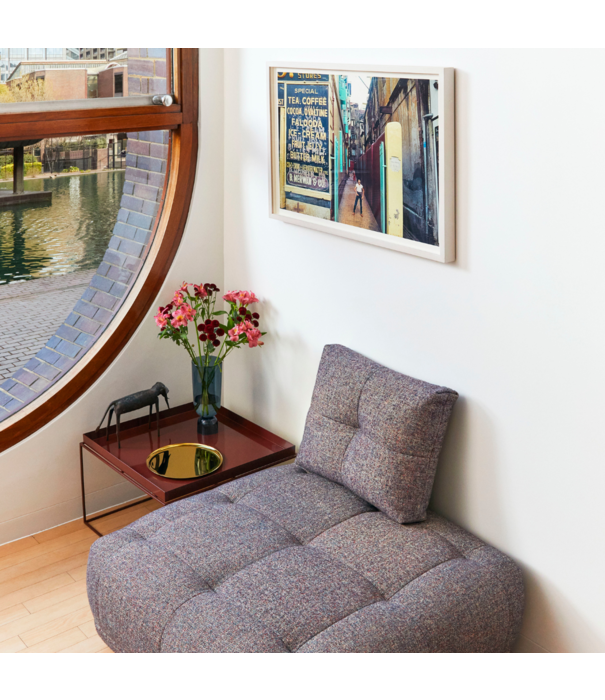 Hay  Hay Quilton Cushion  fabric Dot 1682 bianco-nero