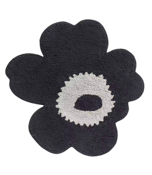 Unikko Bath Mat charcoal