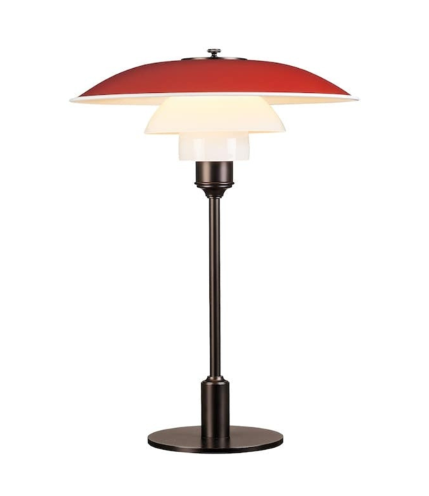 Louis Poulsen  Louis Poulsen PH 3,5-2,5 Table Lamp Red