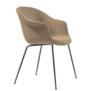 Gubi Bat Eetkamerstoel Light Boucle 3, voet zwart