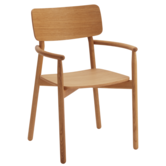 Hven Eetkamerstoel met arm, eiken
