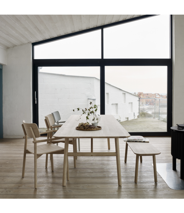 Fritz Hansen Hven Eetkamerstoel met arm, eiken
