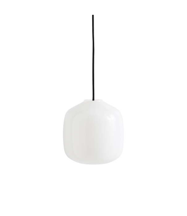 Hay  Buoy Glass 200 Hanglamp wit / soft black