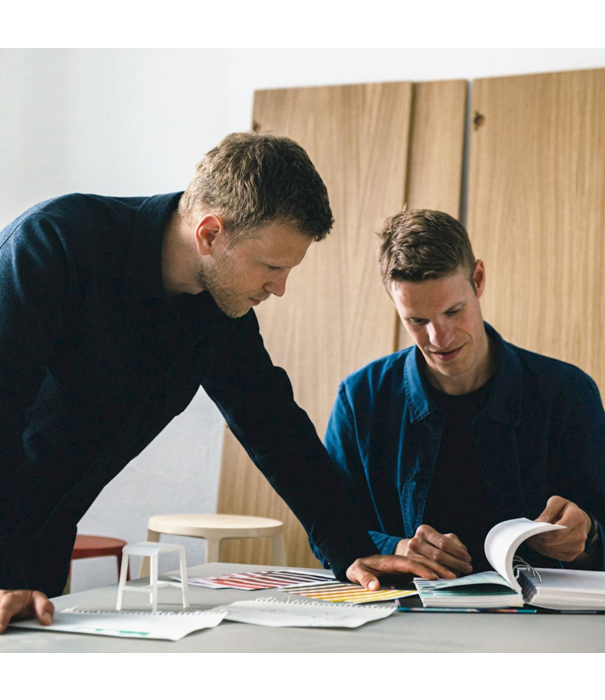 Hay  Hay Buoy Glass 200 Hanglamp wit / clay