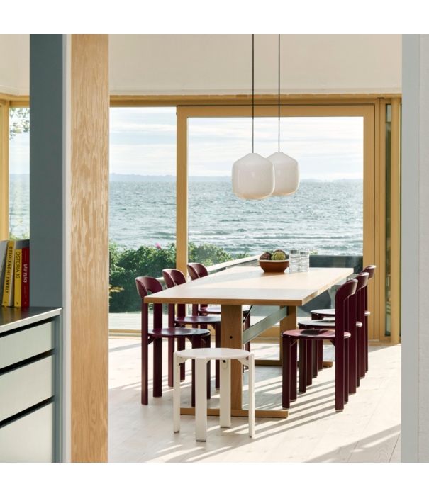 Hay  Hay Buoy Glass 200 Pendant white / beton grey