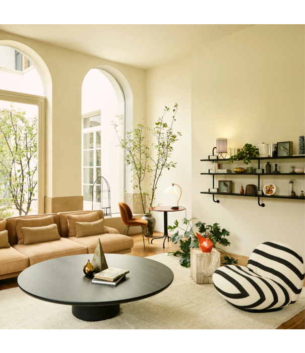 Gubi  Gubi - Moon Salontafel Rond Eiken