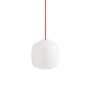 Hay Buoy Glass 200 Pendant white / rusty red