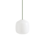 Hay Buoy Glass 200 Pendant white / garden green