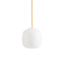 Hay Buoy Glass 200 Pendant white / amber yellow