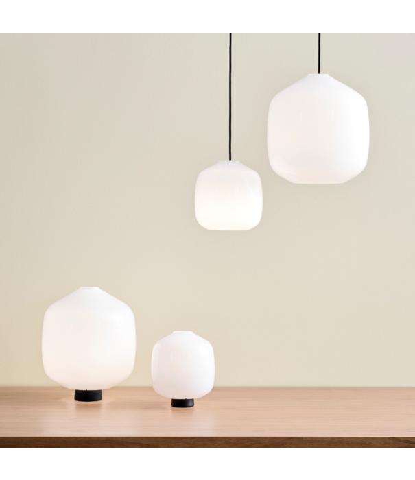 Hay  Buoy Glass 200 Hanglamp wit / pastel  lilac