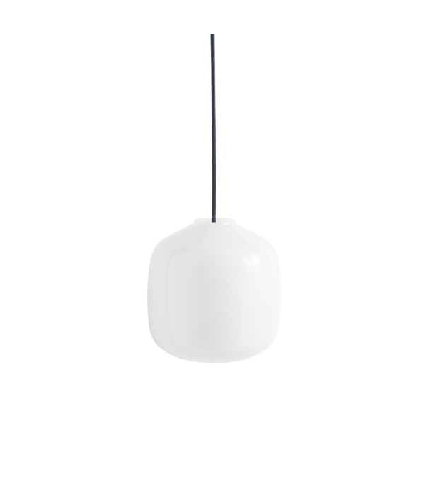Hay  Buoy Glass 200 Pendant white / anthracite blue