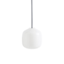 Hay Buoy Glass 200 Pendant white / anthracite blue