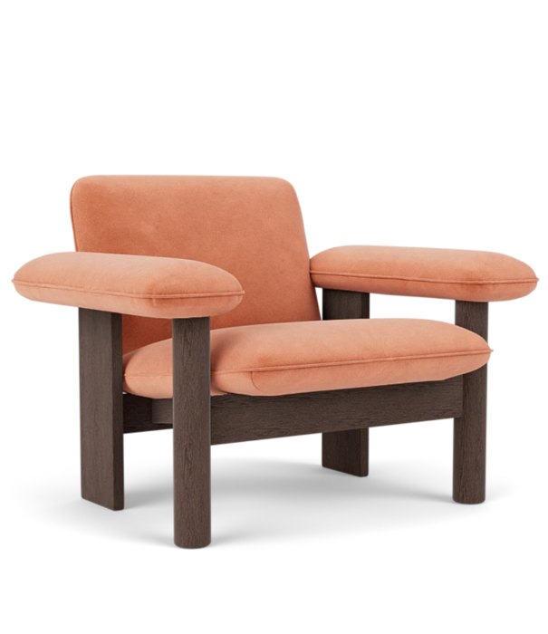 Audo Audo Brasilia Lounge Stoel, lage rug