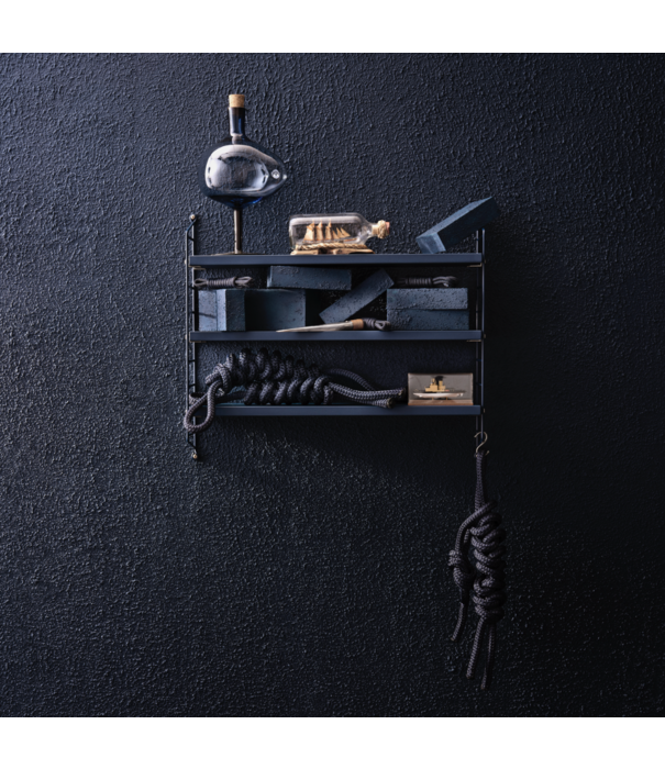 String  Furniture String Pocket Cabinet tegnérgrön green