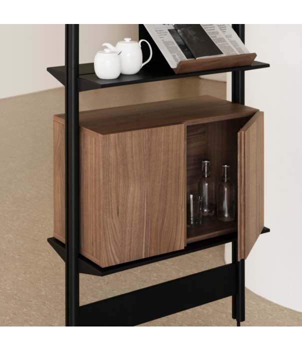 String  Furniture Pira G2  WA  zwart / wandkast small
