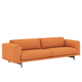 Rest 3,5-seater Sofa fabric Hallingdal 457, oak base