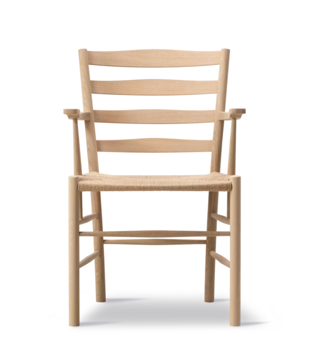 Fredericia  Fredericia Model 3209 Klint Armchair soaped oak / natural paper cord