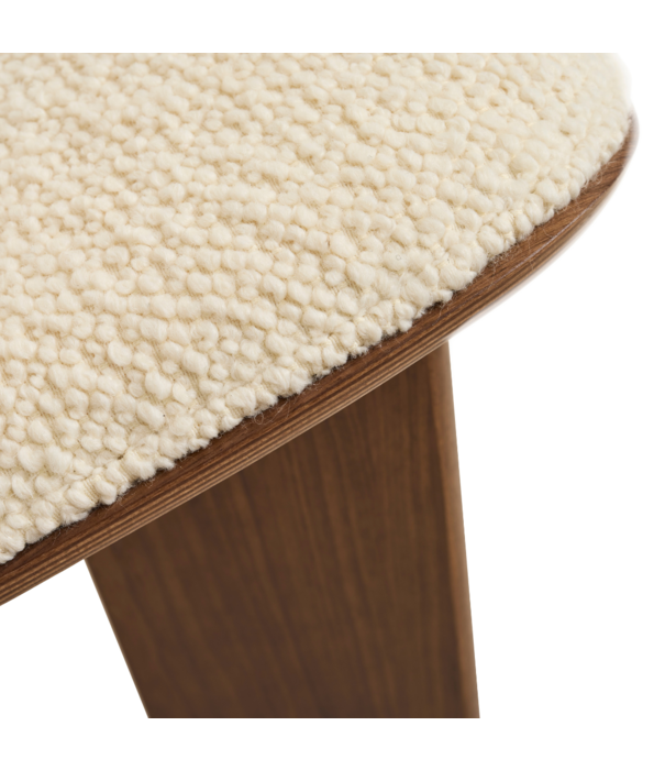 Hay  Hay Chisel Lounge Chair walnut, front Volume