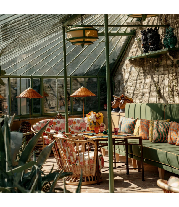 Gubi  Grace Outdoor Lounge Stoel mushroom,  Lorkey 41 / Lorkey 44