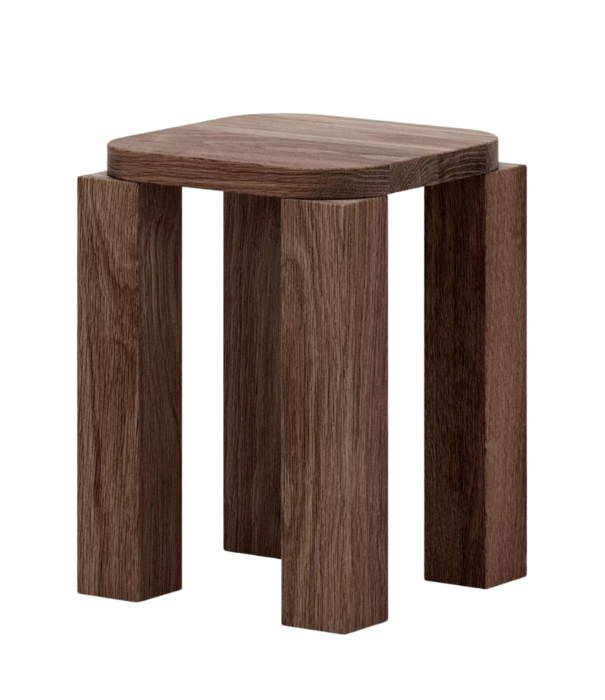 New Works  New Works Atlas Stool,  natural oak