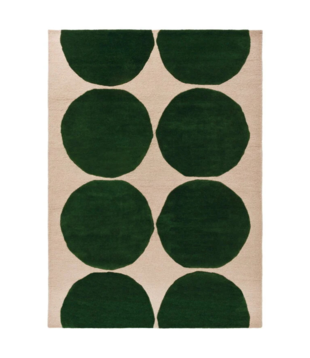 Marimekko Isot Kivet Vloerkleed groen