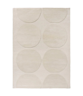 Marimekko Isot Kivet Vloerkleed naturel wit