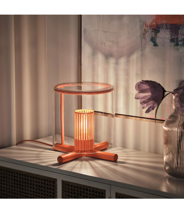 Design House Stockholm  Design House Stockholm Fireplace Lamp orange red