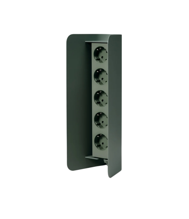 Pedestal Power Shell aluminium